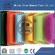 100% PP Spun-Bond Non Woven Fabric in Cross Design Used for Shopping Bag